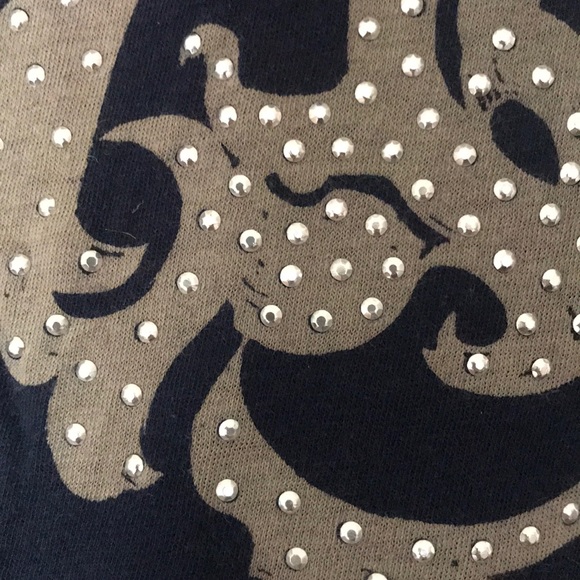 Express Navy Blue Cotton Tank Dress - Picture 4 of 7